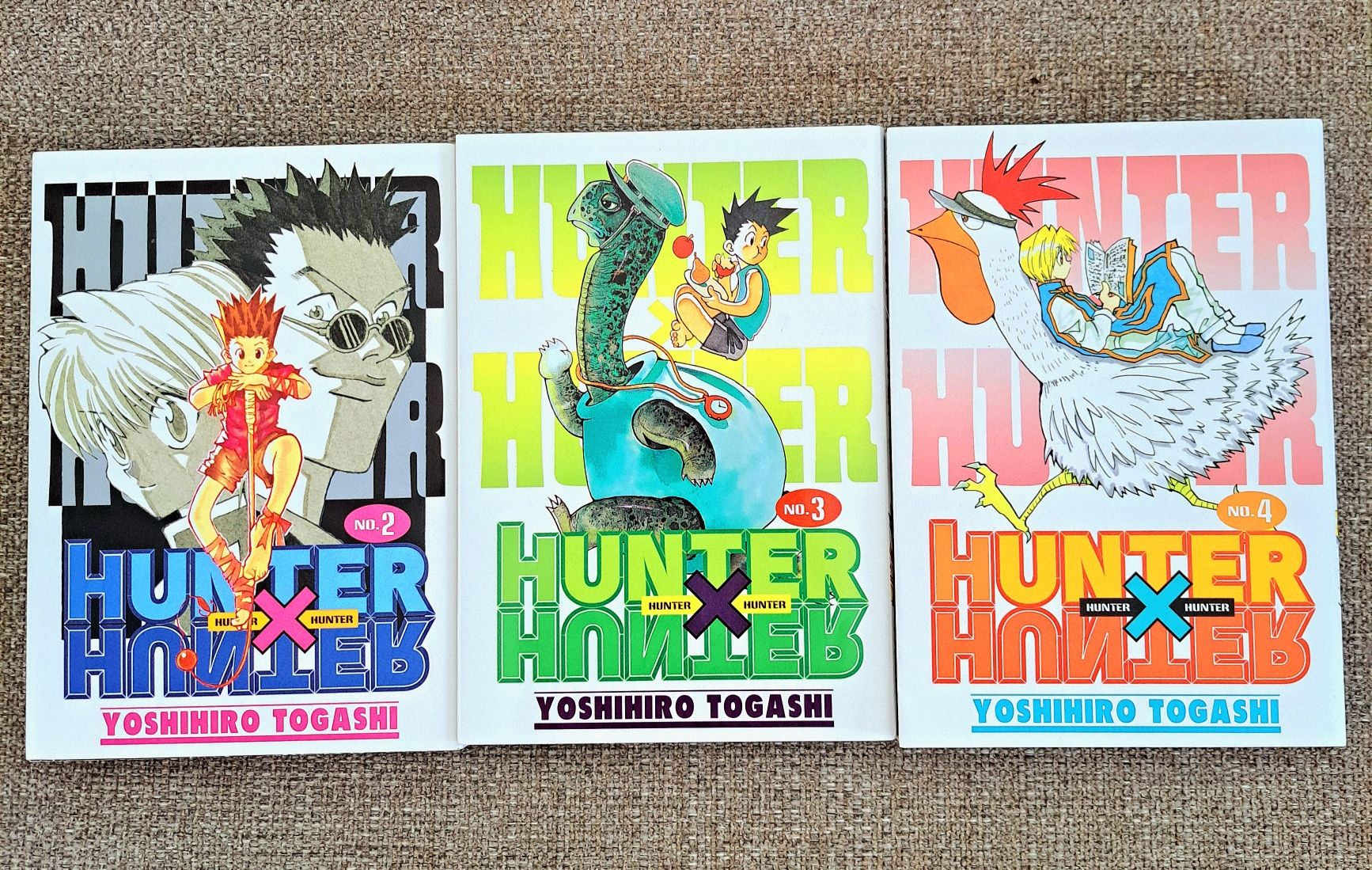 Manga ,,HunterxHunter" tom 1, 2 i 3