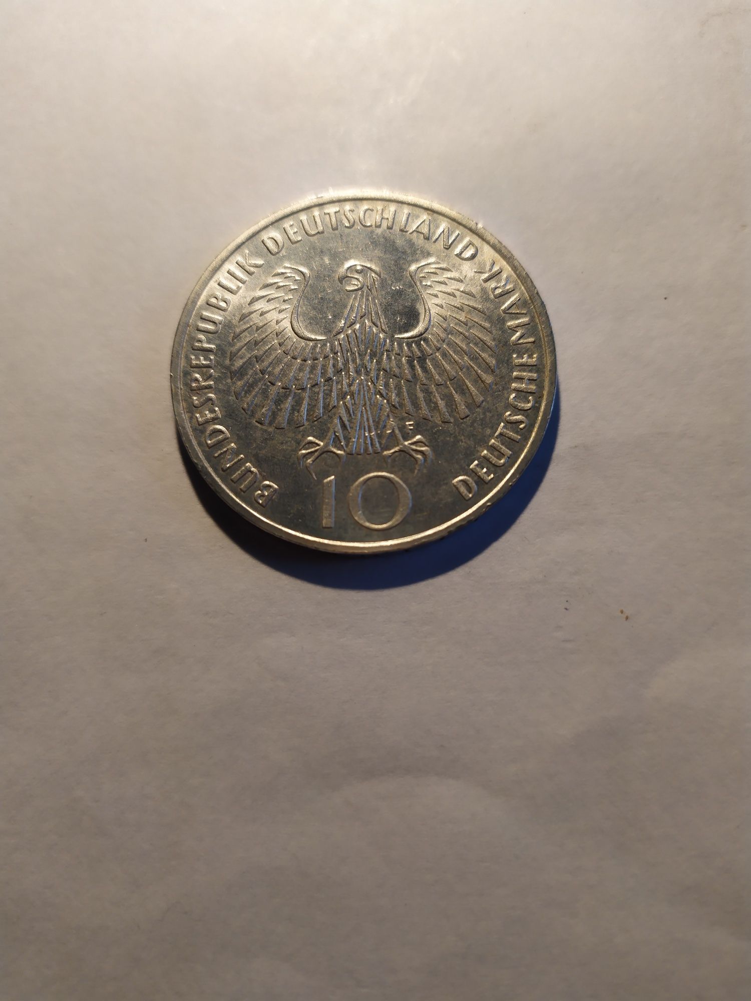Moneta 10 marek 1972