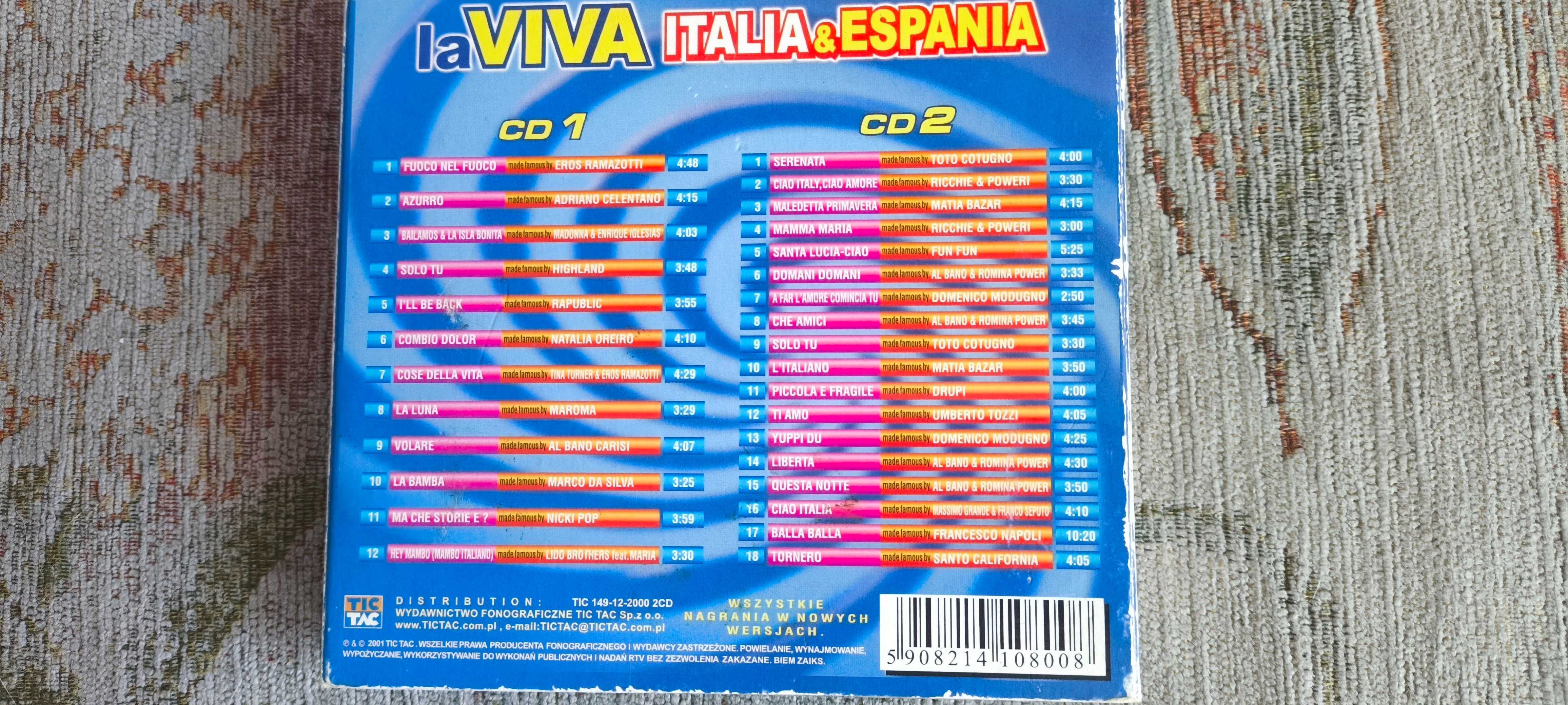 la viva italia&espania 2 cd