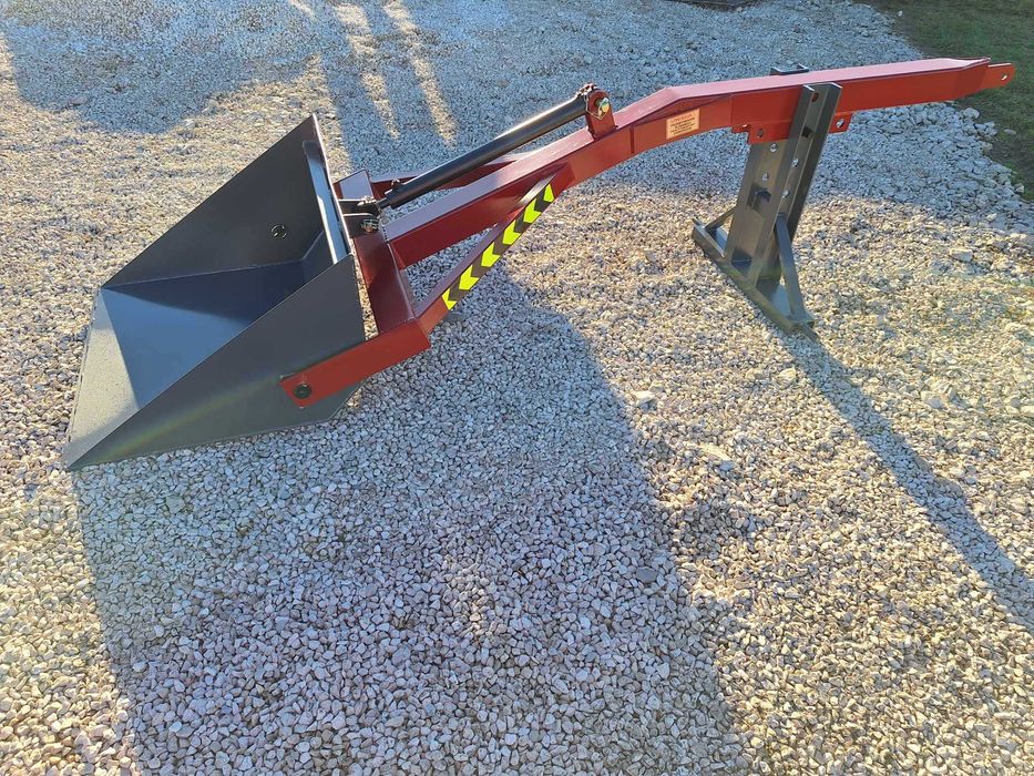 ładowacz na tył ciągnika łyżka widły do załadunku tur tył