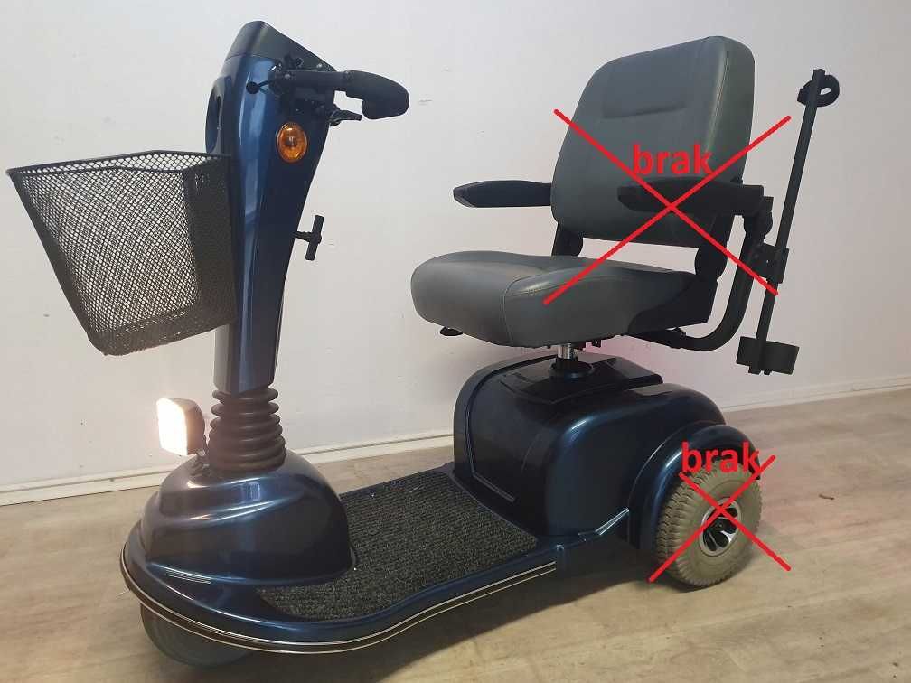 Wózek inwalidzki elektryczny - CZĘŚCI