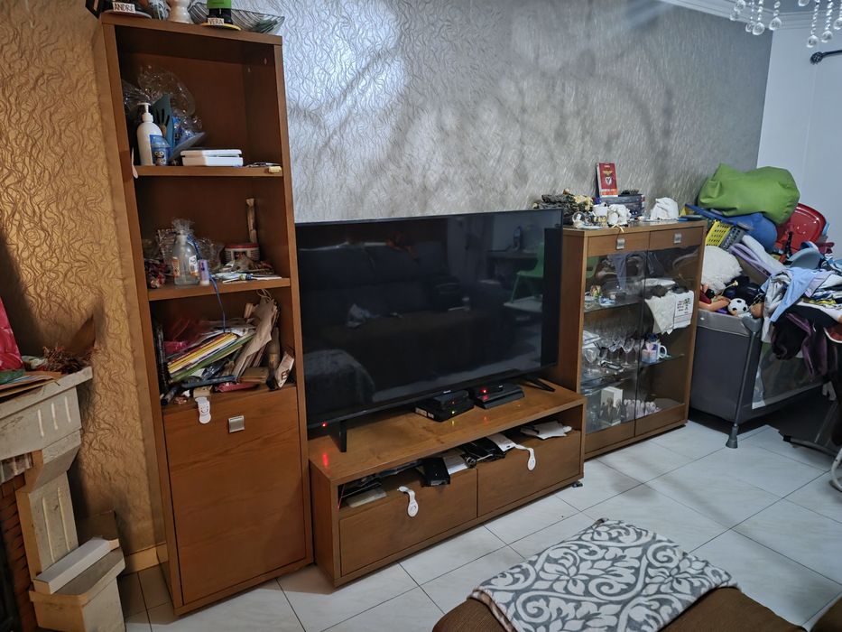 Movel da sala madeira maciça