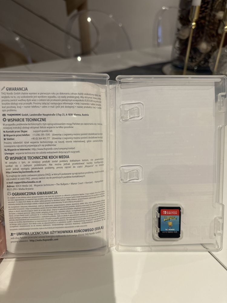 Gra na nintendo switch SpongeBob Battle for Bikini
