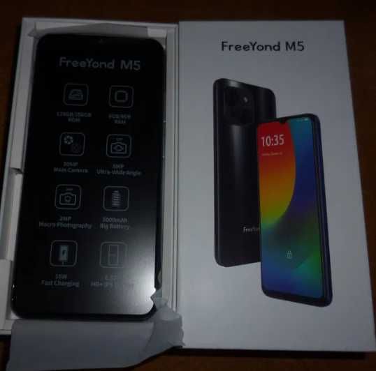 Новий 8/256GB Android 13, FreeYond M5A  смартфон, телефон