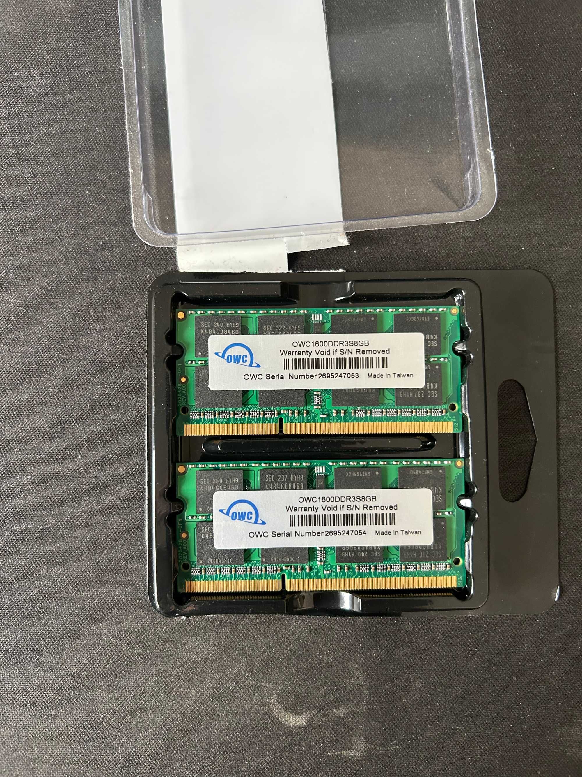 2x 8GB Memória RAM OWC iMac