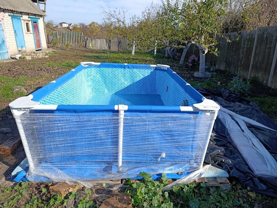 Каркасний басейн 159 на 220 Intex