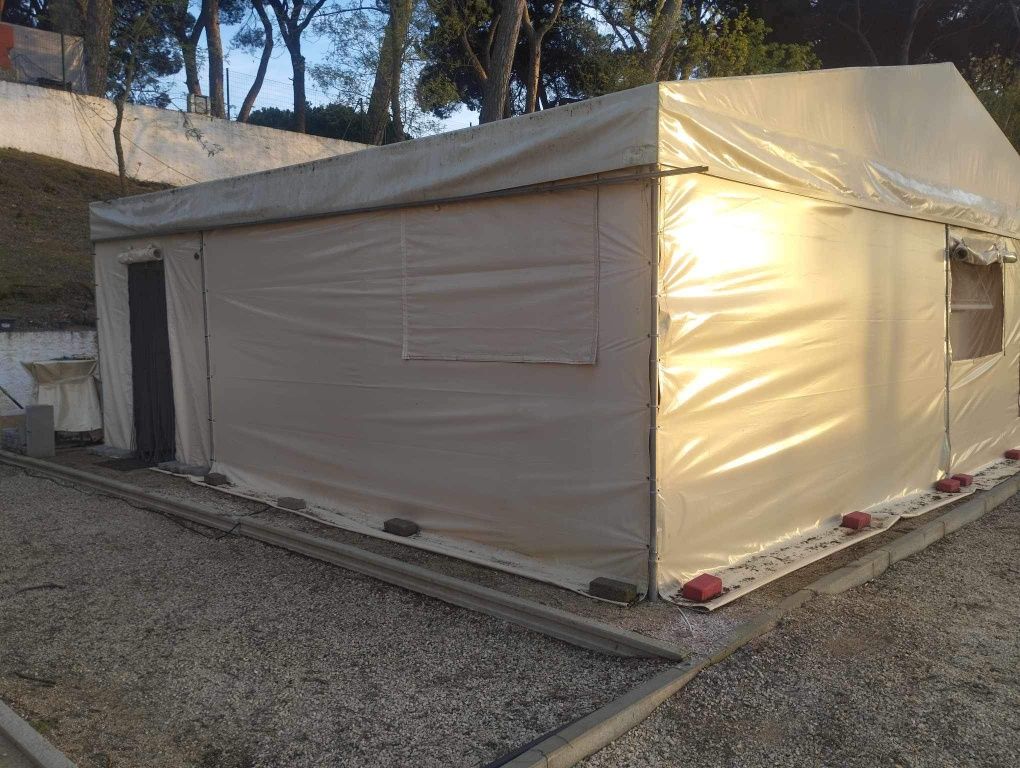 tenda toldo parque campismo ou terreno