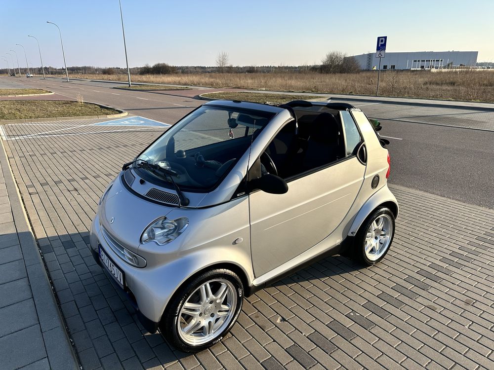 Smart Fortwo  450 cabrio cdi 57KM Brabus, android. Warty uwagi!
