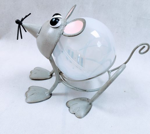 Lampka ogrodowa solar mysz