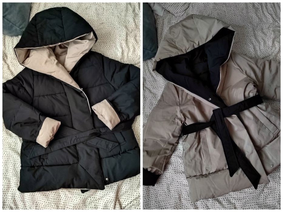 Двостороння куртка S-M