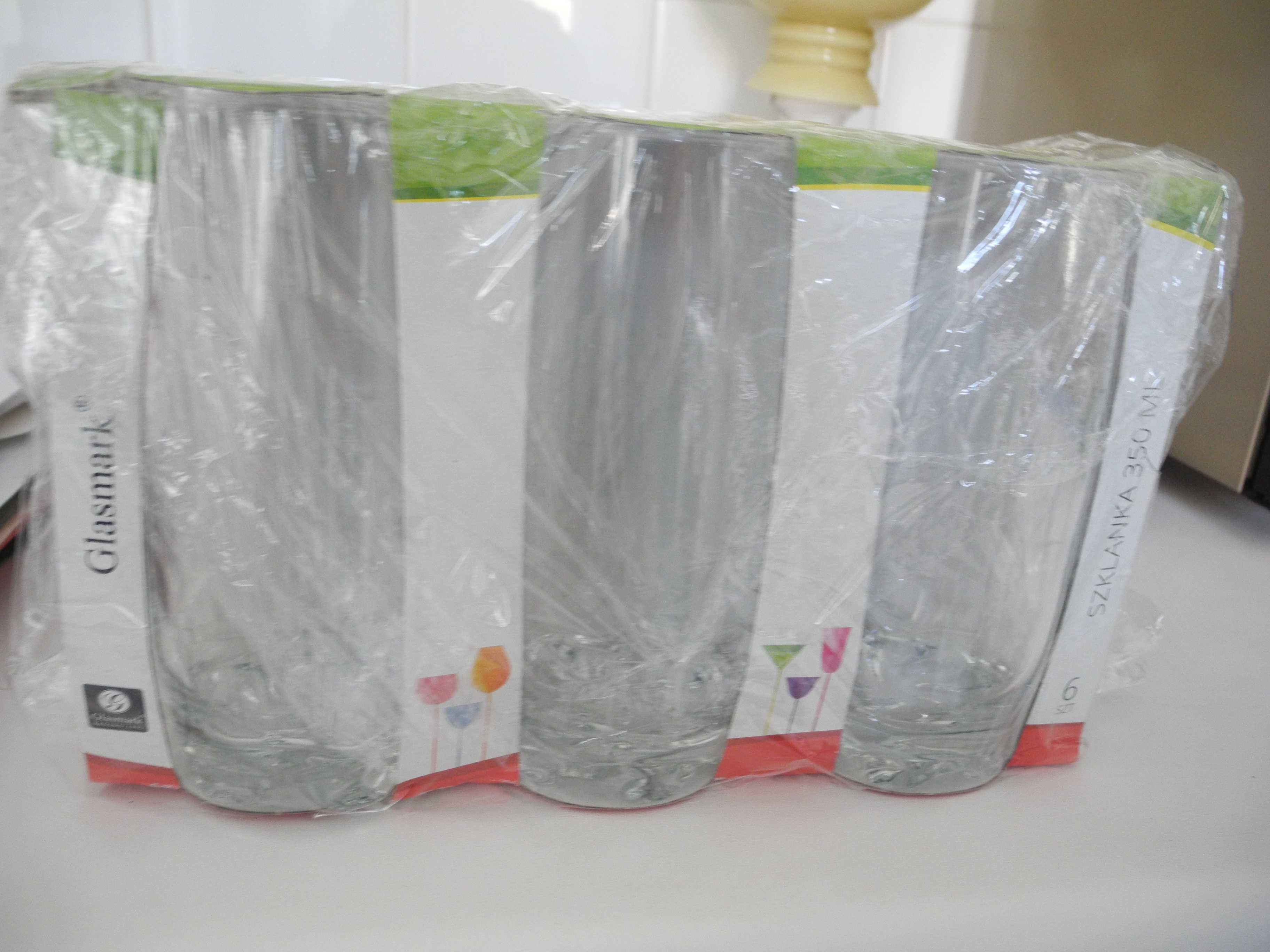 GLASMARK Szklanki do drinków 6szt 350ml Krosno NOWE FOLIA