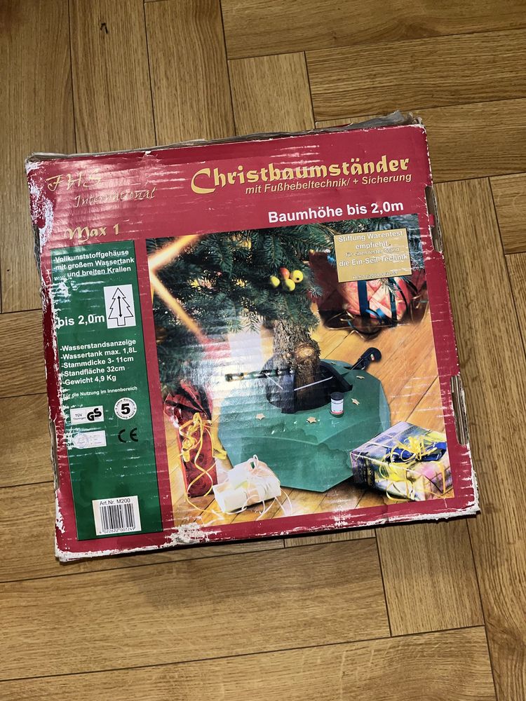automatyczny stojak na choinke