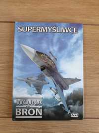Supermyśliwce - Wojna i broń stan idealny DVD