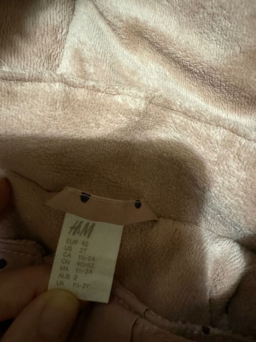 H&M  Дитячі комбінезон, шапка і рукавиці 92 -98 р.