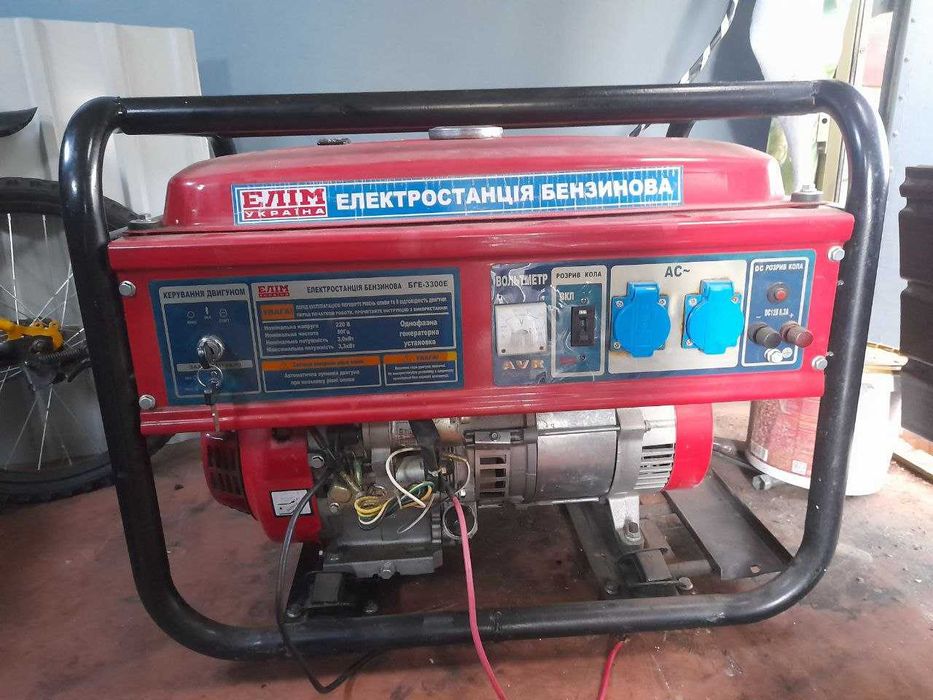 Генератор бензиновий "ЕЛІМ-Україна" 3,3 КВт