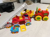 Traktor i straż pożarna INTERAKTYNE ZABAWKI