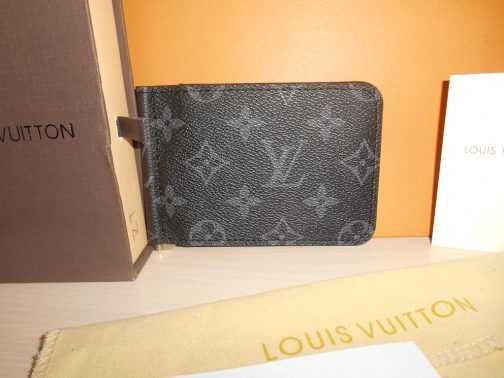 KLIP DO pieniandze PORTFEL MĘSKI Louis Vuitton, skórа 026-1