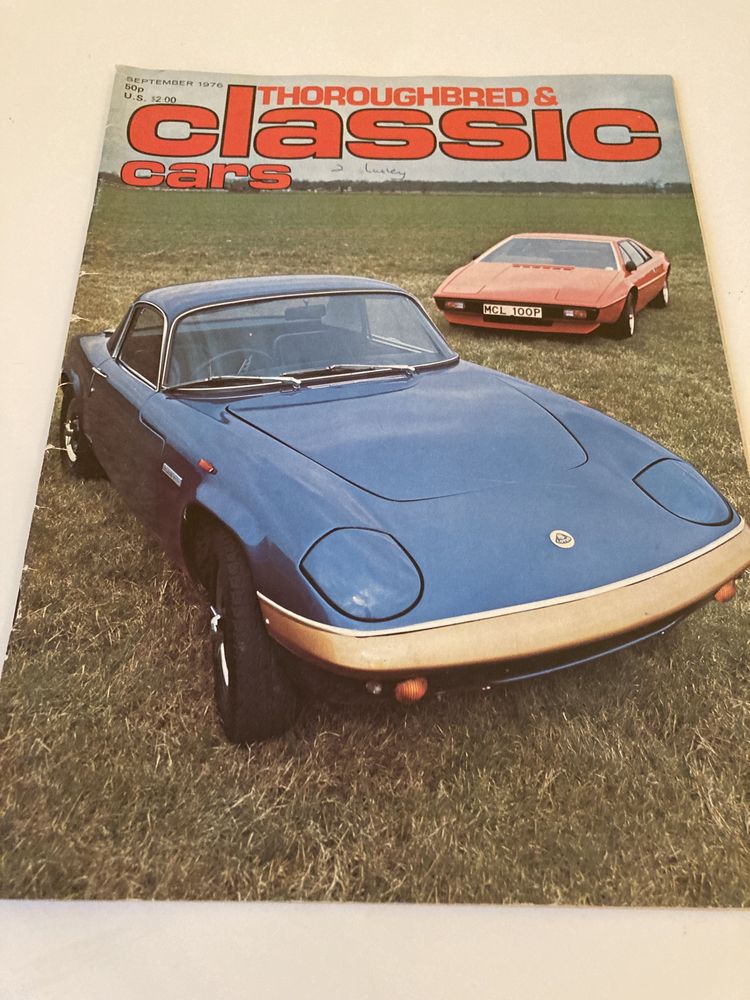 Thoroughbred & Classic Cars September 1976