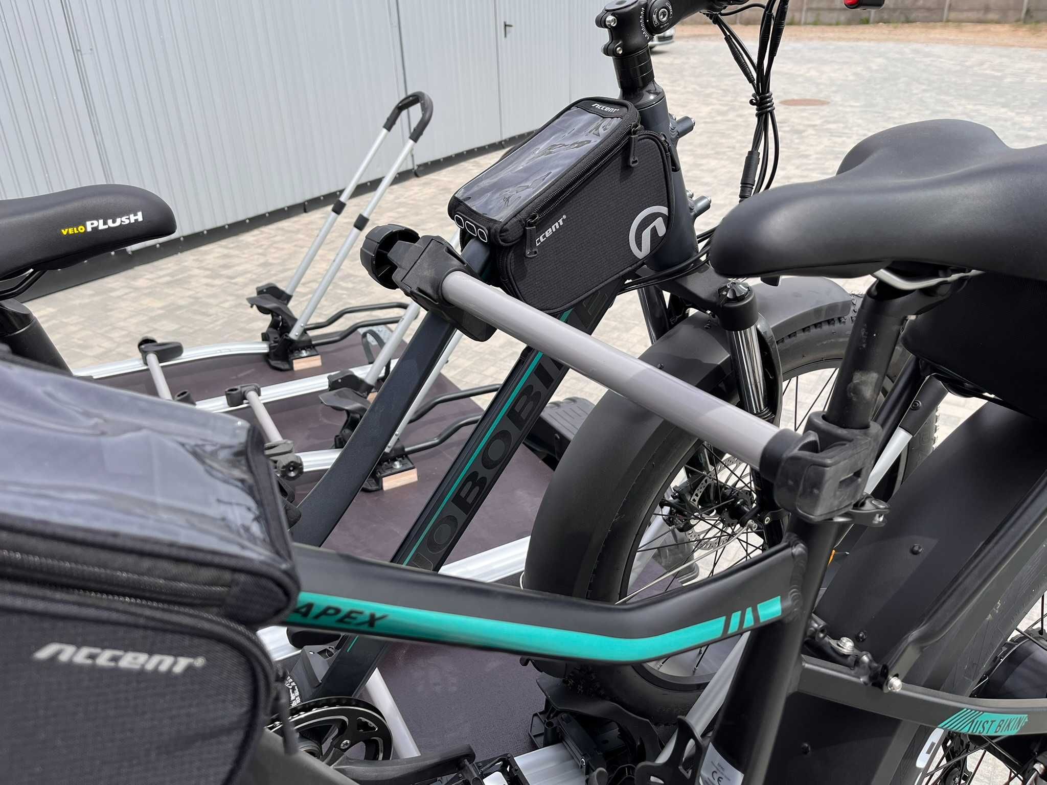 Wynajem przyczepa do transportu 6 rowerów