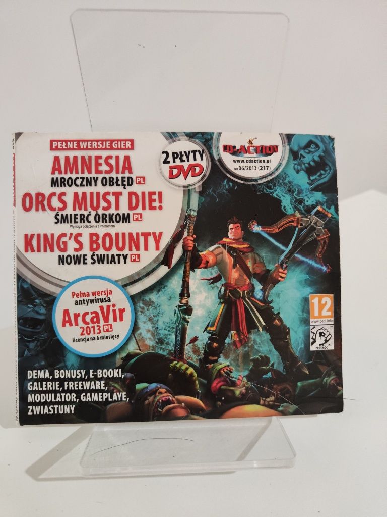 Amnesia Mroczny obłęd/ Orcs must die Śmierć orkom / King's bounty