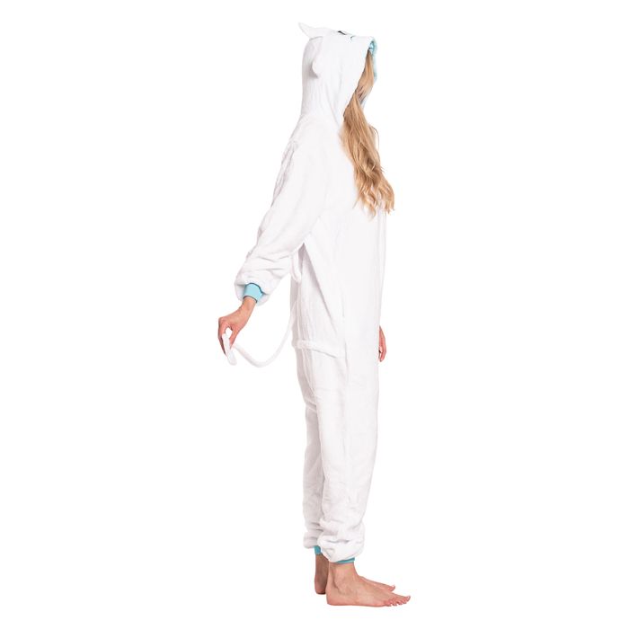 Piżama Damska Kombinezon Kigurumi Onesie Szczerbatek Biały 175-185 XL