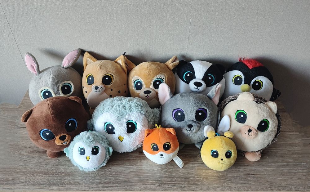 Zestaw maskotek pluszak przytulanka