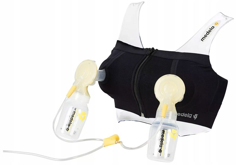 Medela Biustonosz Do Odciągania Pokarmu Czarny Rozm. S Bezszwowy