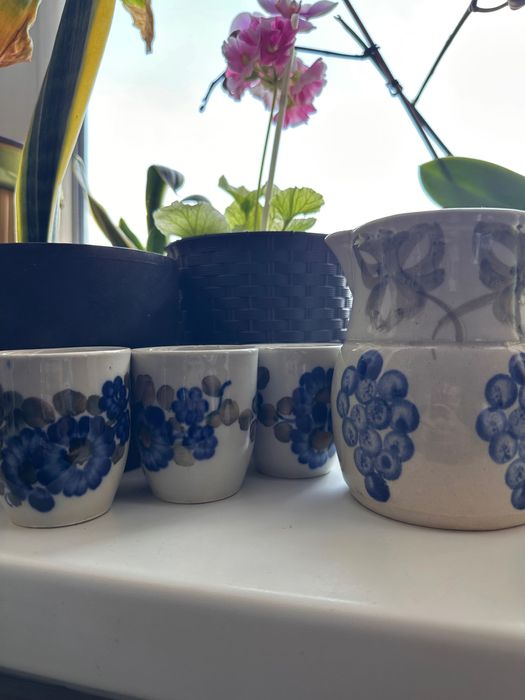 Ceramiczna zastawa malowana
