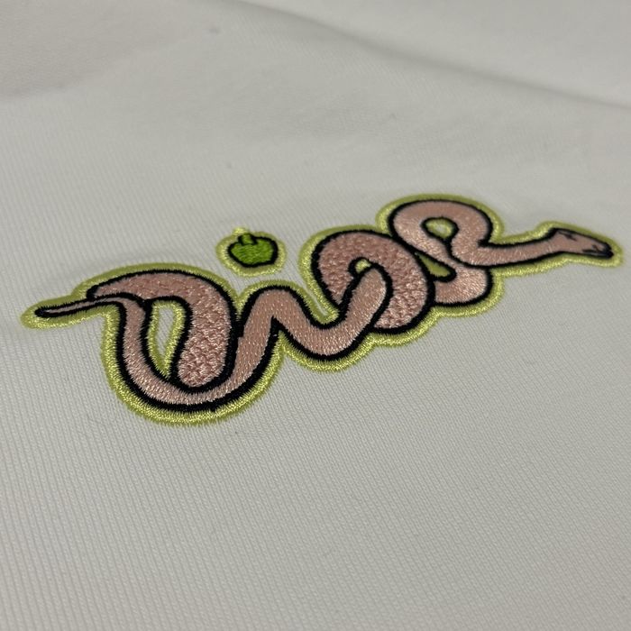 Dior X Kaws Varsity Jacket White Virgin Wool Jersey L t-shirt koszulka