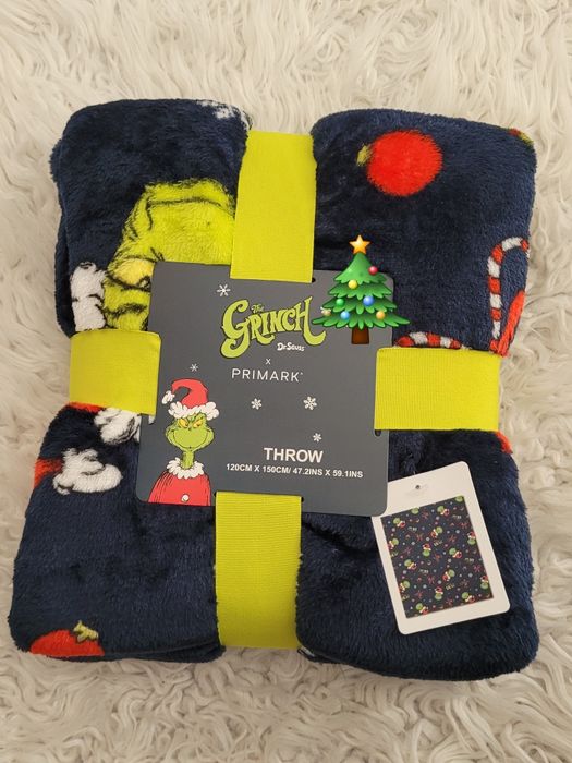 Vitalowy kocyk Grinch 120x150
