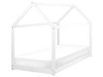 Cama infantil Casa Pinho TOSSE 90 x 200 cm Branco + Colchão
