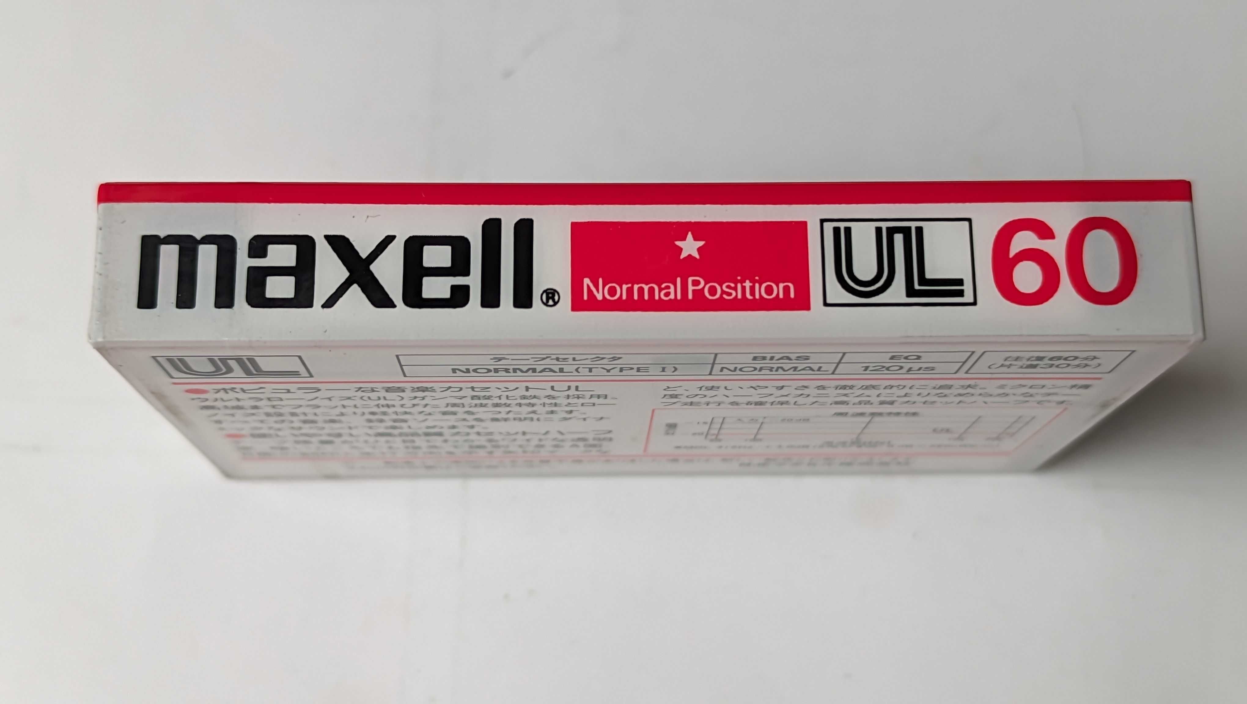 Maxell UL 60 1982r. - 1szt Japan