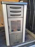 Piec kominek na pellet peleciak kominkowy pelet peletowy 8kw + PILOT
