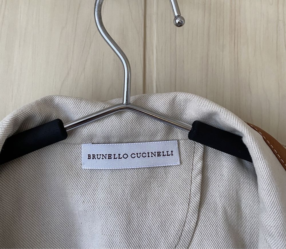 Жіноча шкіряна куртка Brunello Cucinelli