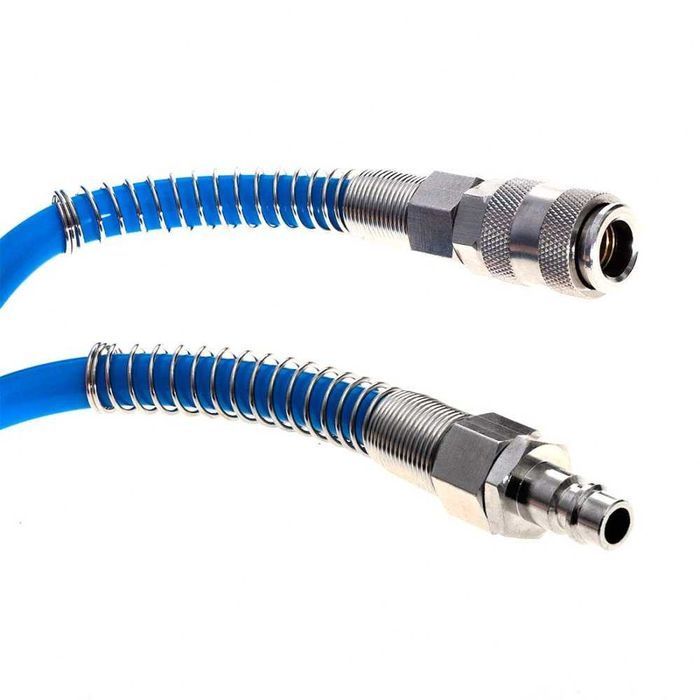 Wąż pneumatyczny 20m spiralny 5x8 mm PE przewód ciśnieniowy 20m