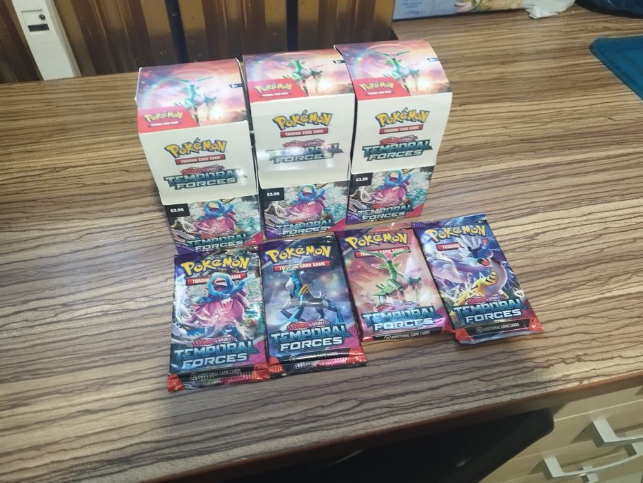 1 sztuka Scarlet & Violet Temperal Forces TCG