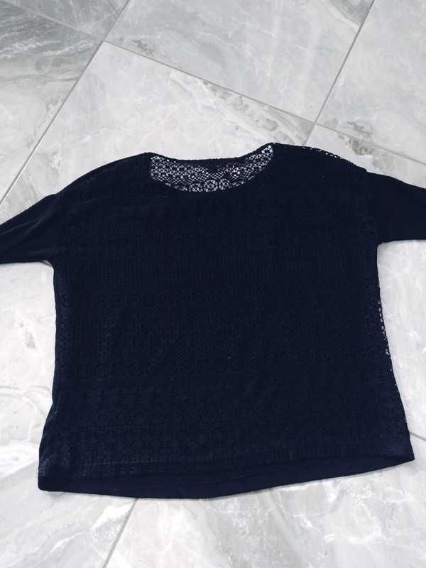 Bluzka z koronką na plecach rękaw 3/4 S/M/L