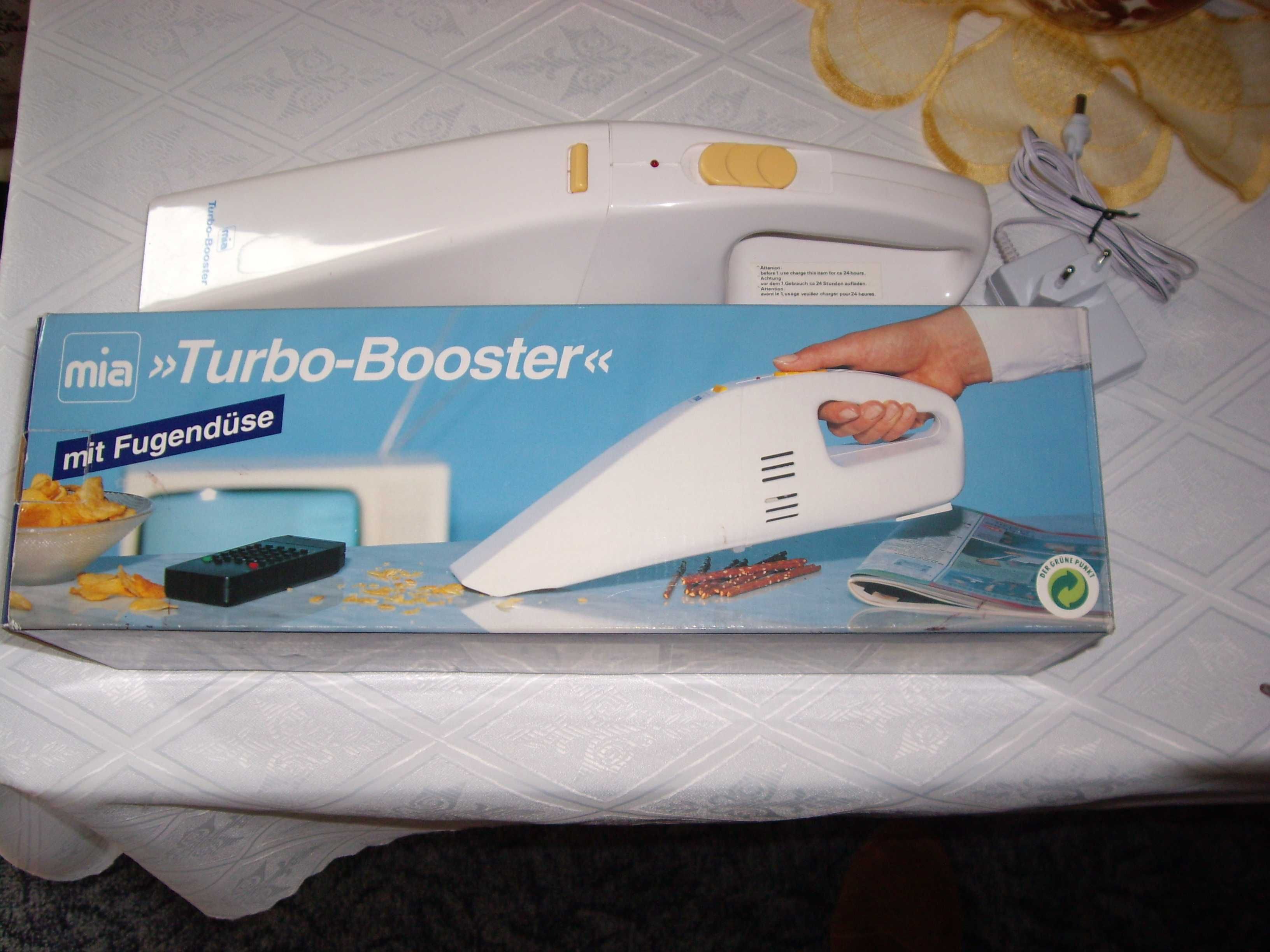 mini odkurzacz turbo booster