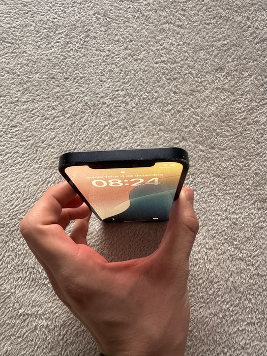 Iphone 12 Preto 64GB + 5 Capas | Sem Face ID