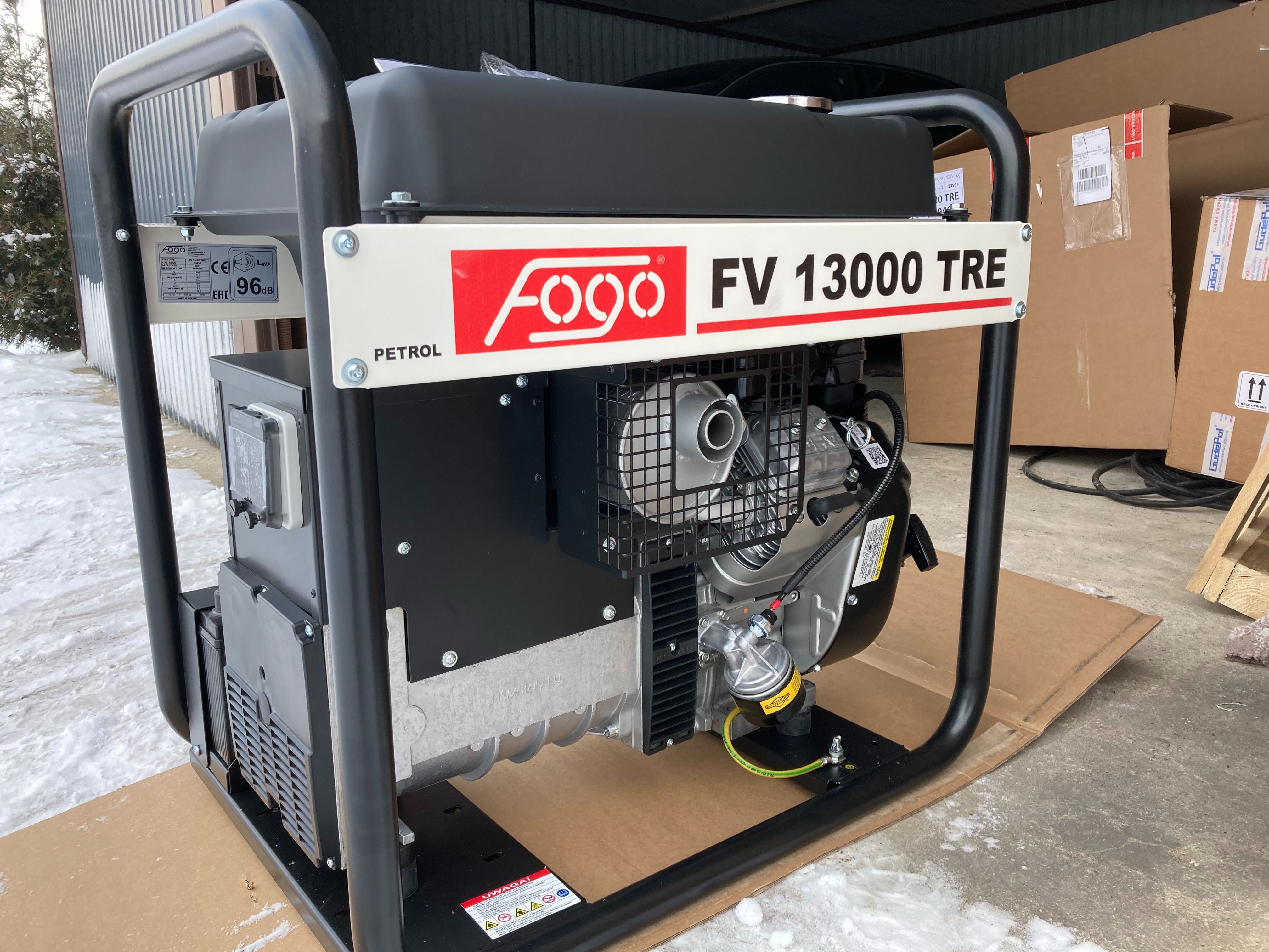 Agregat prądotwórczy FOGO FV13000TRE 12,5kVA / AVR