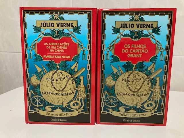 Colecção 12 livros de Júlio Verne (Círculo de Leitores)