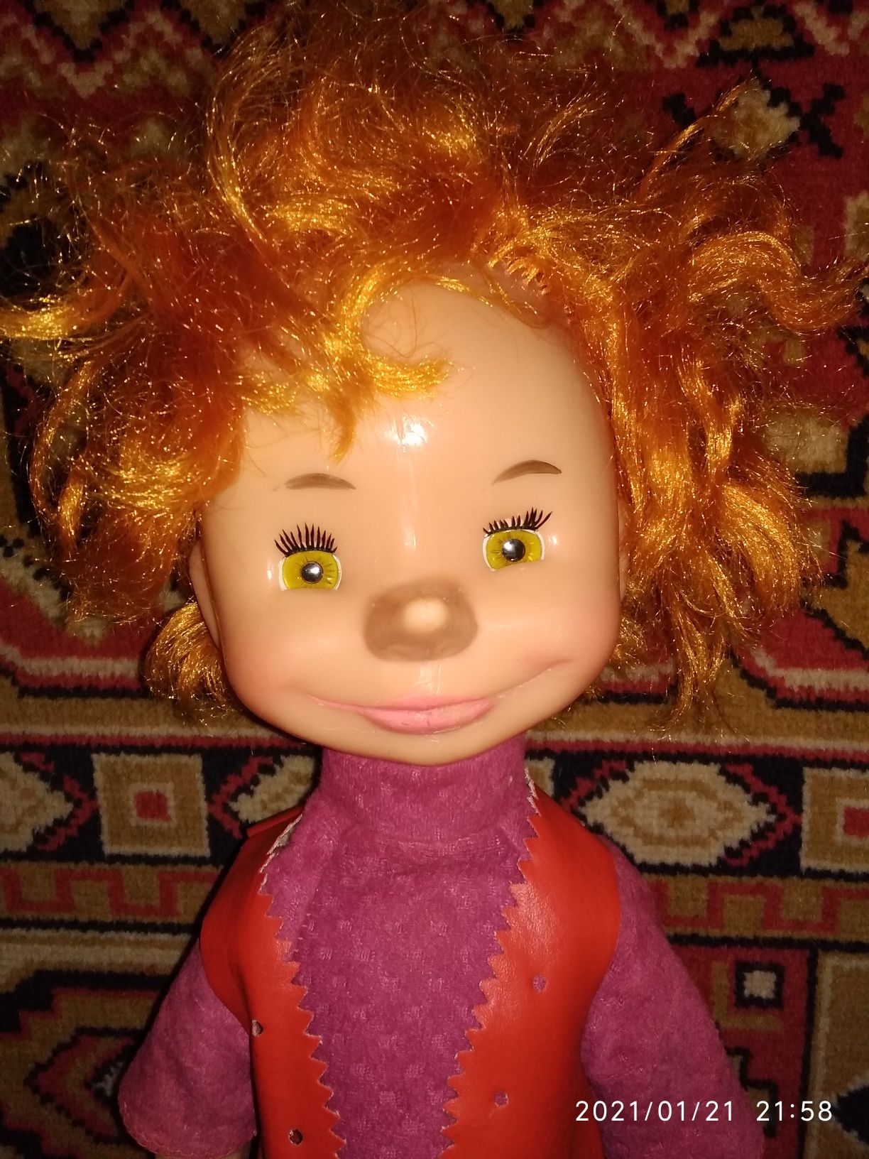 Кукла СССР. Буратино - Пиноккио