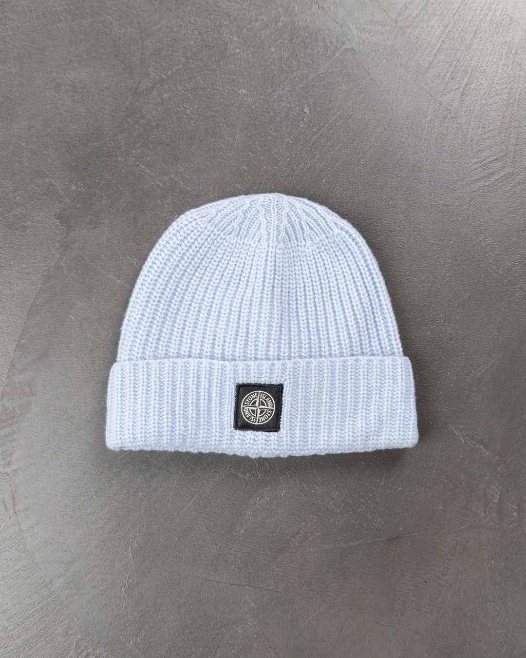 Шапка STONE ISLAND 19FW N10B5 Wool Hat Sky Blue