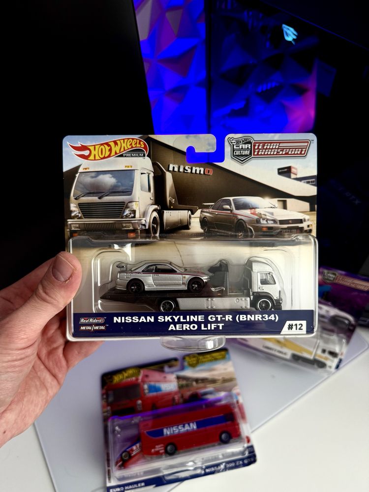 Колекційні набори Hot Wheels, Nissan GT-R, LBWK R34, R35, Audi, R8, S4