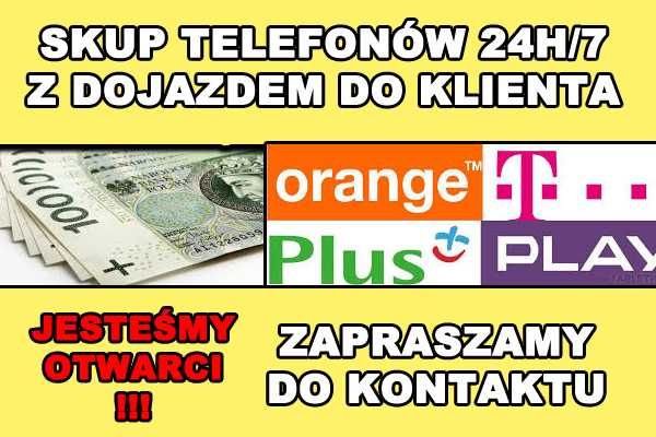 SKUP TELEFONÓW Laptopów Telewizorów Ipadów Nowe USZKODZONE Zablokowane