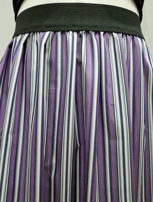 Spódnica pasiak fioletowy 3XL