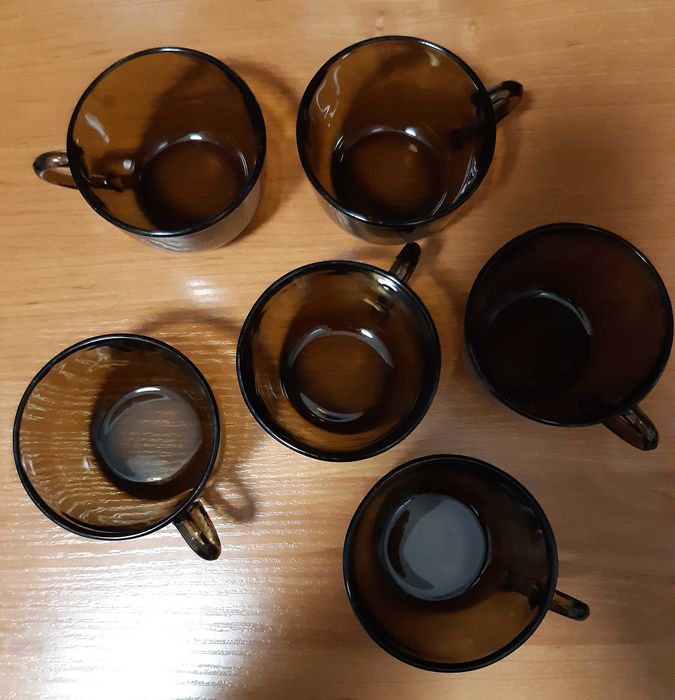 komplet filiżanek 6 sztuk