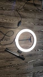 Lampa pierścieniowa LED selfie statywa 10'' OPIS!