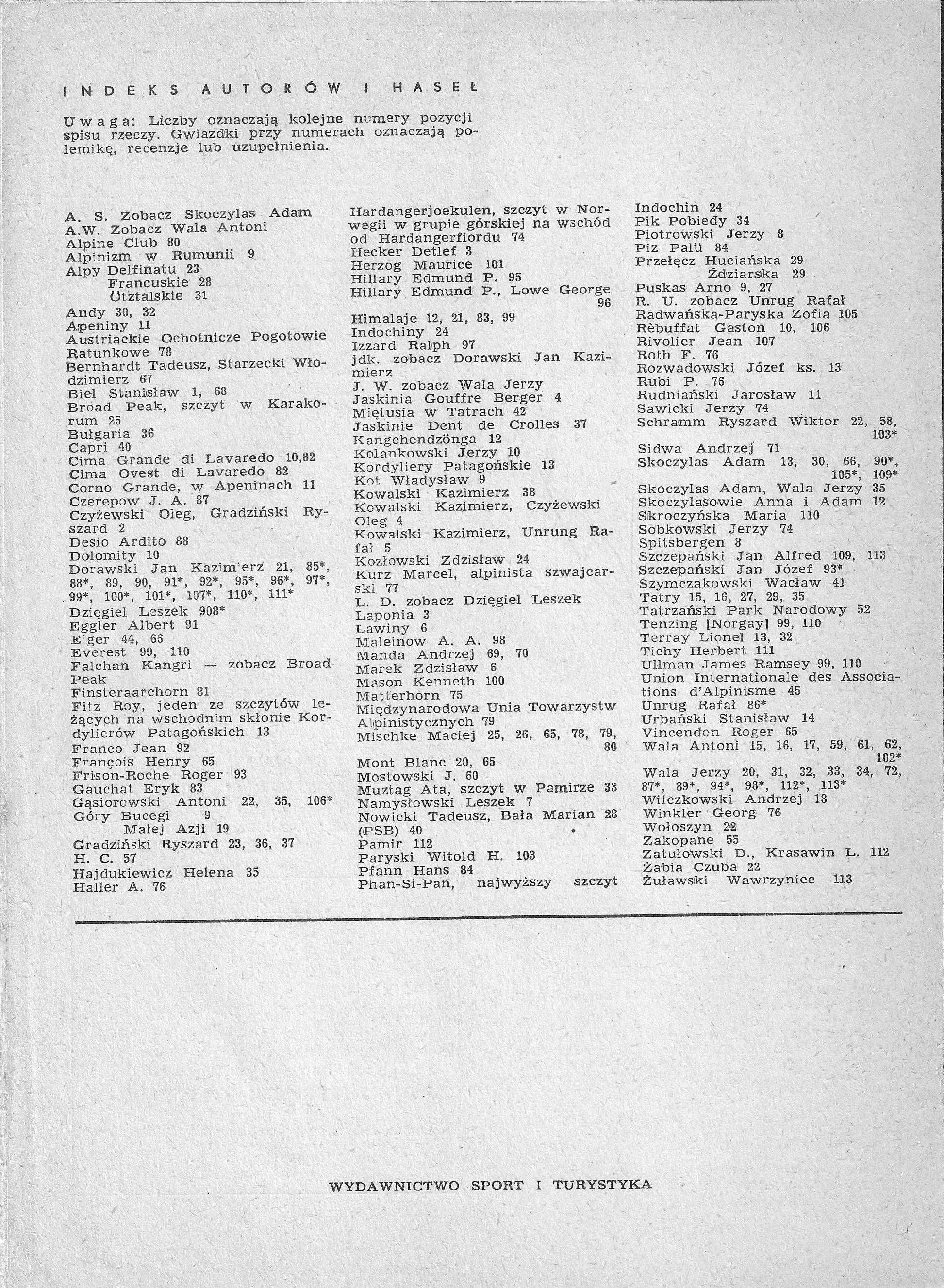 Taternik. Rocznik XXXIII. Nr 1, 2, 3, 4. Rok 1957