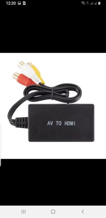 Видео композитных конвертер от AV к HDMI адаптер HDMI 1080P